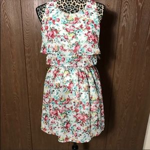 Stunning Emerald Sundae Floral Summer Dress